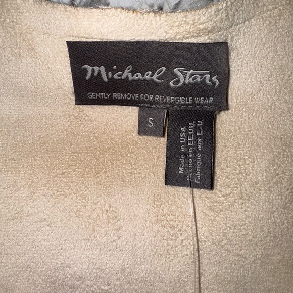 Michael Stars Cream Teddy Jacket - Picture 5 of 11